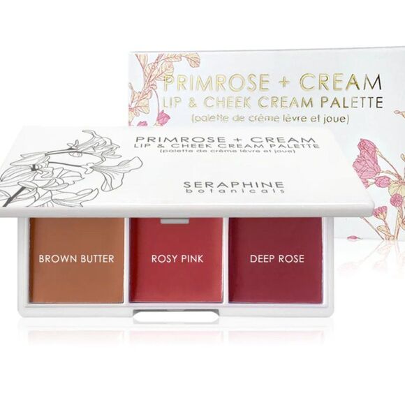 PRIMROSE CREAM Other - Primrose Cream Lip Cheek Cream Palette DEEP BLUSH SHADES NWT NEW GLAM BEAUTY